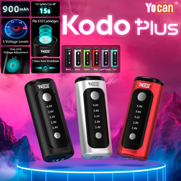 YOCAN KODO PLUS VAPE BATTERY 12CT/DISPLAY