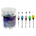 5 IN METAL DABBER 30CT/ASSORTED COLOR JAR