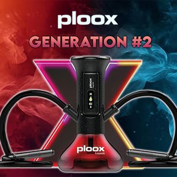 PLOOX BY LUXPODZ PORTABLE HOOKAH NEST X KIT