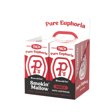 PERFECTLY PURE DIET P'S EUPHORIC THC-H VAPE CARTRIDGE 1GM/6CT/PK