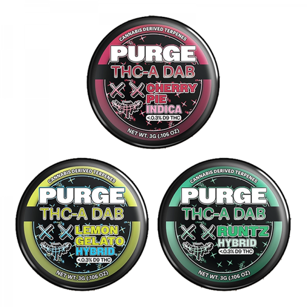 PURGE THC-A DABS 3GM/JAR