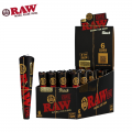 RAW BLACK CLASSIC PRE-ROLLED 1¼ CONE 6CT/32PK