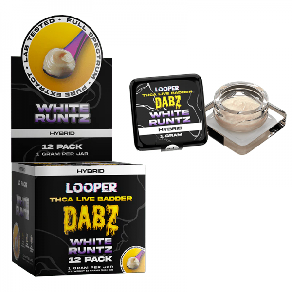 LOOPER LIVE BADDER THC-A DABZ 1GM/12CT/PK