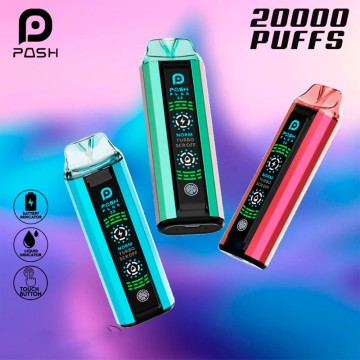 POSH PLUS 2.0 20000 PUFFS DISPOSABLE VAPE 5CT/DISPLAY