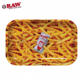 RAW FRENCH FRIES METAL TRAY