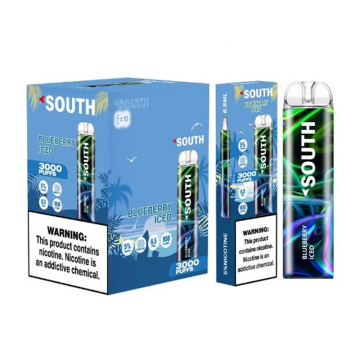 SOUTH POWERED BY NORTH 3000 PUFFS DISPOSABLE VAPE 10CT/DISPLAY