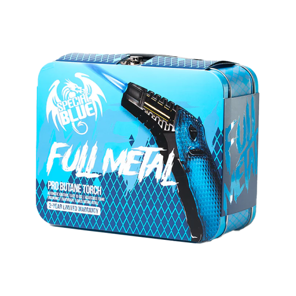 SPECIAL BLUE FULL METAL PRO BUTANE TORCH LIGHTER