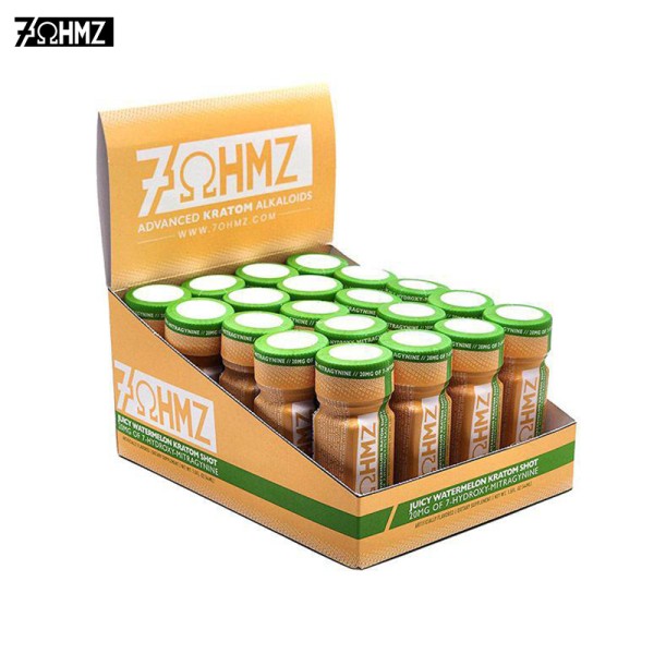 7ΩHMZ 7-HYDROXYMITRAGYNINE KRATOM SHOTS 44ML/20MG/20CT/PK