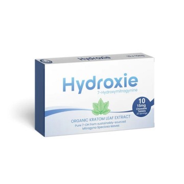 HYDROXIE KRATOM EXTRACT 7-OH CHEWABLE KRATOM TABLETS 10CT/15MG/20PK