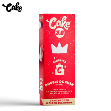 CAKE 3.0 CLASSICS MELTED DIAMONDS DISPOSABLE VAPE 3GM/5CT/PK