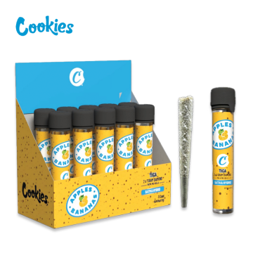 COOKIES THC-A DIAMOND COATED PRE ROLLS 1GM/2CT/10PK