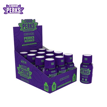 DOZO PERKS PSEUDO KRATOM SHOTS 40MG/30ML/12CT/DISPLAY - GREEN PUNCH