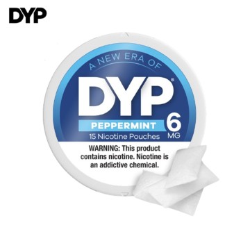 DYP 3MG / 6MG / 12MG NICOTINE POUCHES 15CT/5PK