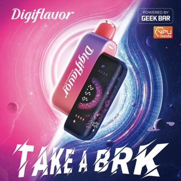 DIGIFLAVOR BRK POWERED BY GEEK BAR POD BATTERY 5CT/DISPLAY 