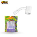 GLIIZY 14mm MALE FLAT BOTTOM QUARTZ BANGER 