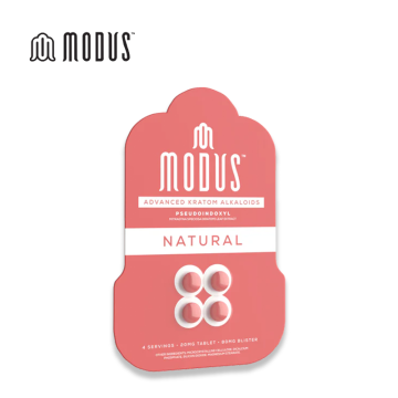 MODUS PSEUDO KRATOM TABLETS 20MG/4CT/10PK