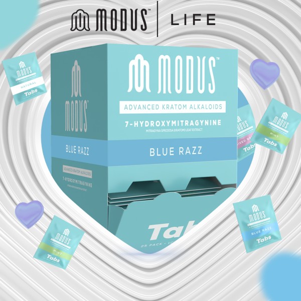 MODUS 7 HYDROXY KRATOM CAPSULES 20MG/1CT/25PK