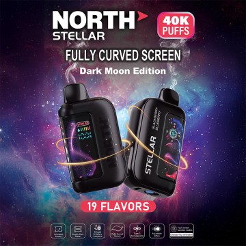 NORTH STELLAR DARK MOON EDITION 40000 PUFFS DISPOSABLE VAPE 5CT/DISPLAY