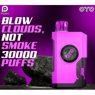 POSH OYO 30000 PUFFS DISPOSABLE VAPE 5CT/DISPLAY