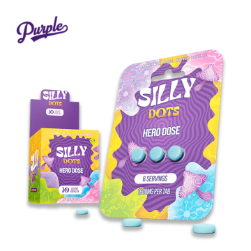 PURPLE SILLY DOTS HERO DOSE TABLETS 1800MG/3CT/10PK