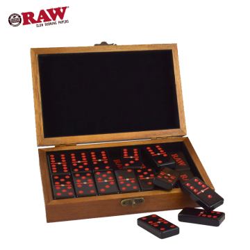 RAW DOUBLE SIX DOMINOES SET OF 28