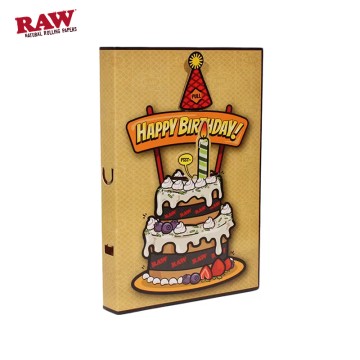 RAW BIRTHDAY CARD 5CT/PK