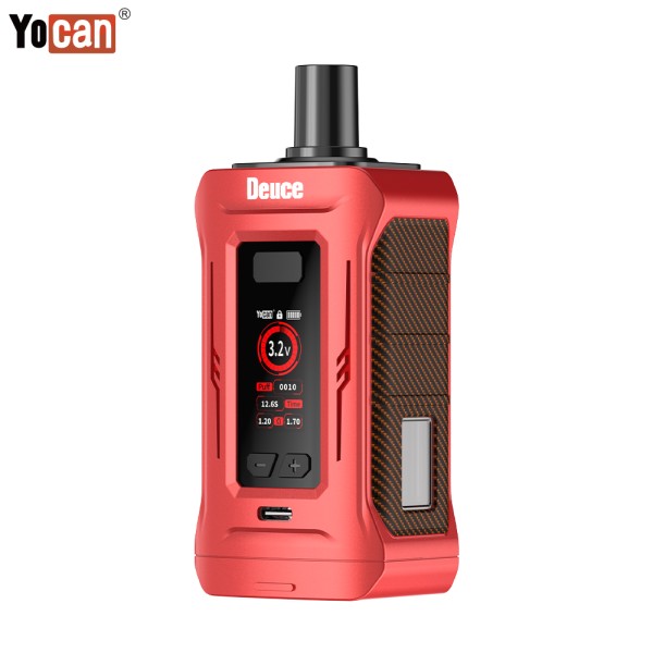 YOCAN DEUCE 510 THREAD DUAL CARTRIDGE VAPE BATTERY