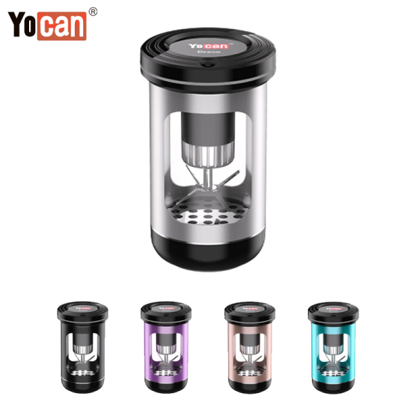 YOCAN DRACO 2-PIECE ELECTRIC SMART HERB GRINDER