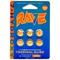 RAVE 7-HYDROXY KRATOM TABLETS 60MG/6CT/10PK - TROPICAL BLISS