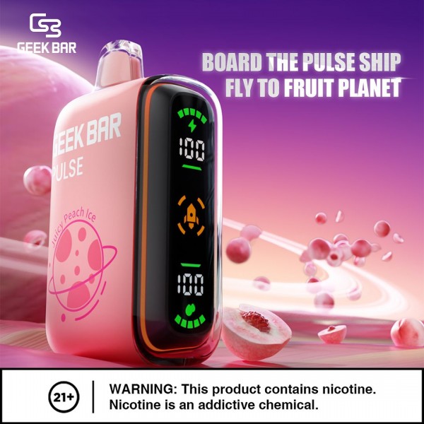 GEEK BAR PULSE 15000 PUFFS DISPOSABLE VAPE 5CT/DISPLAY