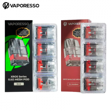 VAPORESSO XROS SERIES COREX 2.0 REPLACEMENT MESH PODS 3ML/4CT/PK