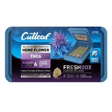 CUTLEAF THC-A PRE ROLLS 1GM/6CT/10PK