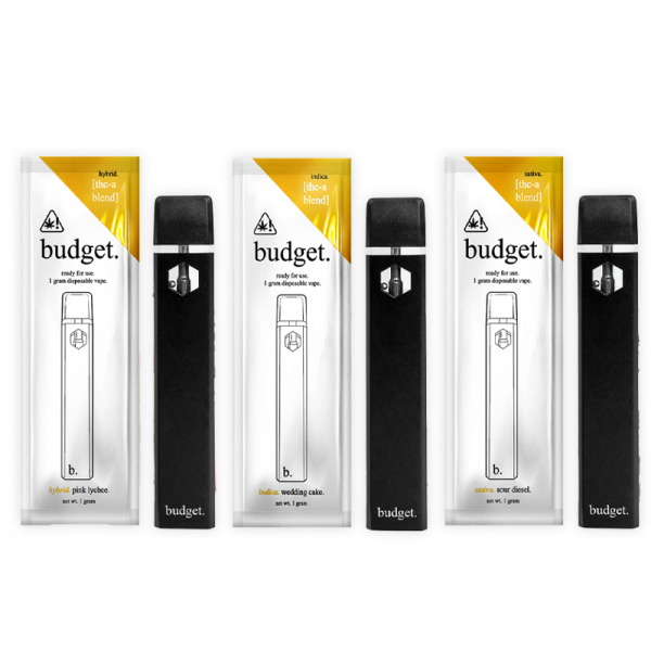 BUDGET D8 | THC-A | HHC DISPOSABLE VAPE 1GM/10CT/PK