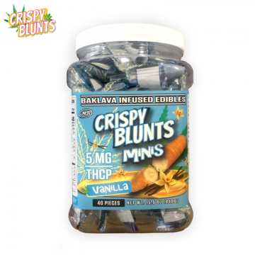 CRISPY BLUNTS THC-P MINI EDIBLES STICKS 5MG/40CT/JAR