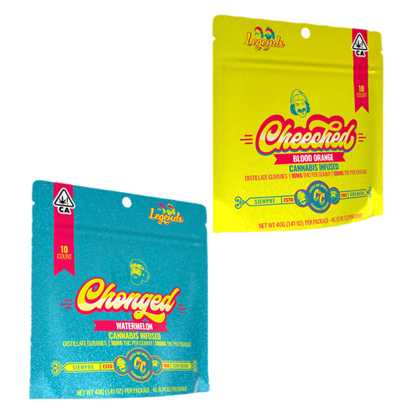 CHEECH & CHONGS D9 GUMMIES 200MG/10CT/12PK