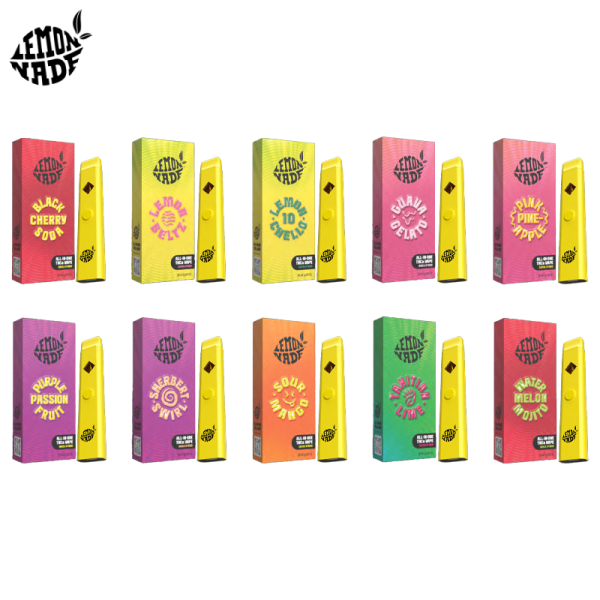 LEMONADE X COOKIES ALL IN ONE THC-A DISPOSABLE VAPE 2GM/10CT/PK