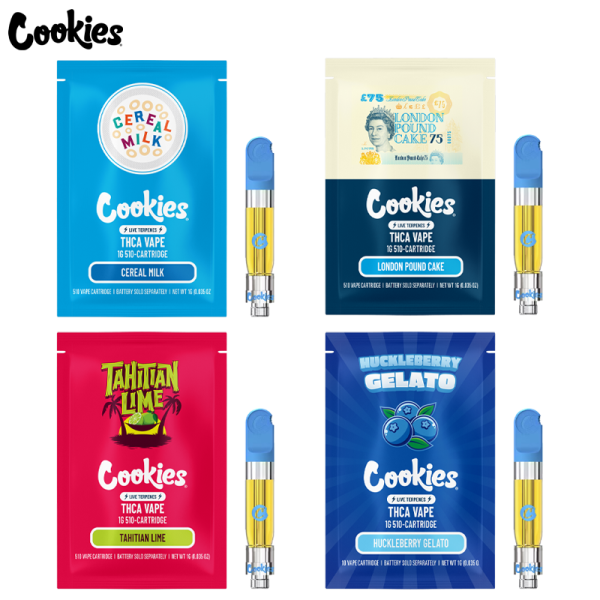 COOKIES THC-A LIVE TERPENES VAPE CARTRIDGE 1GM/10CT/PK