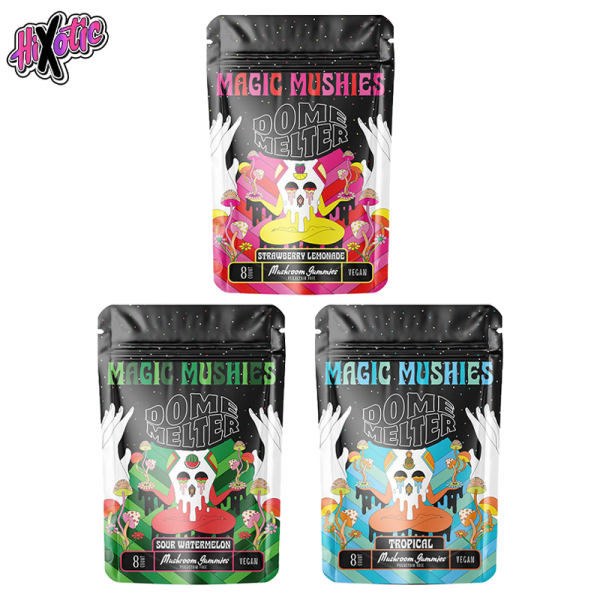 HIXOTIC DOME MELTER MAGIC MUSHIES MUSHROOM GUMMIES 8CT/6PK