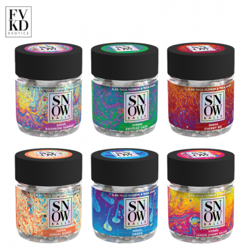 FVKD SNOW BALLS THC-A HERB FLOWER 3.5GM/JAR