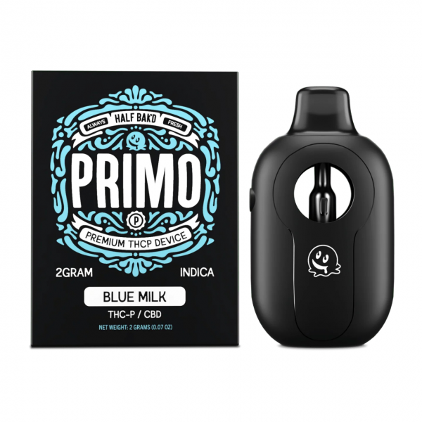 HALF BAK D PRIMO COLLECTION THC-P DISPOSABLE VAPE 2GM/5CT/PK