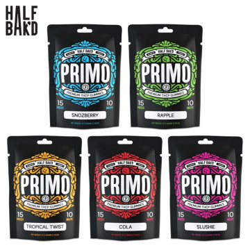 HALF BAK'D PRIMO COLLECTION THC-P GUMMIES 150MG/15CT/5PK