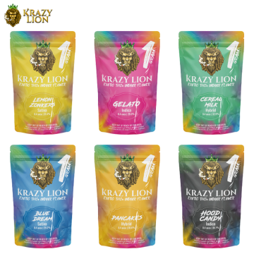 KRAZY LION EXOTIC THC-A HERB FLOWER 1GM/1CT/27PK