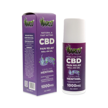 MOON BUZZ NARCO CBD PAIN RELIEF ROLL ON 3oz/1000MG - COOLING MENTHOL