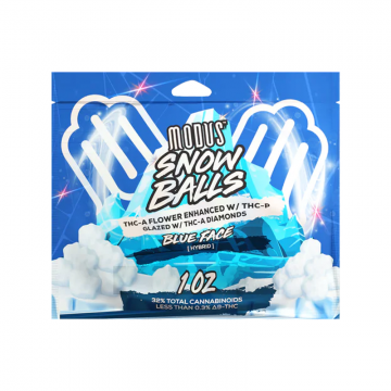 MODUS DIAMONDS SNOW BALLS THC-A + THC-P HERB FLOWER 1oz/PK (CL)