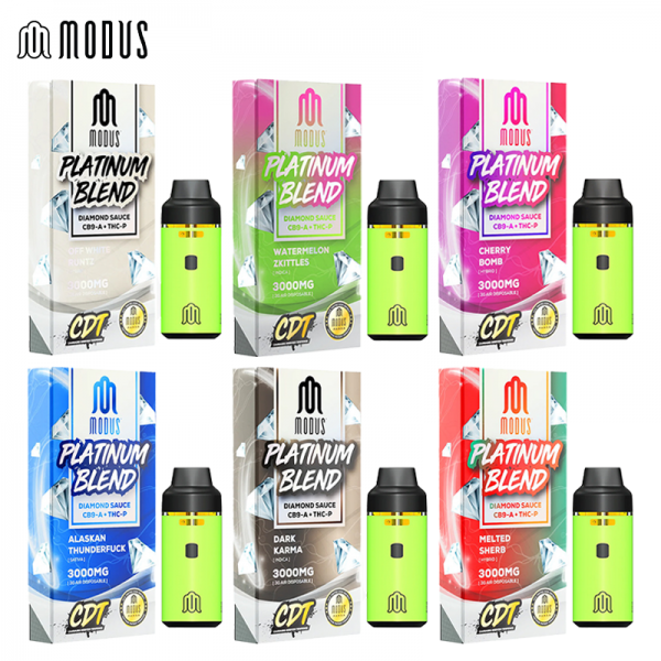 MODUS PLATINUM BLEND DISPOSABLE VAPE 3GM/5CT/PK