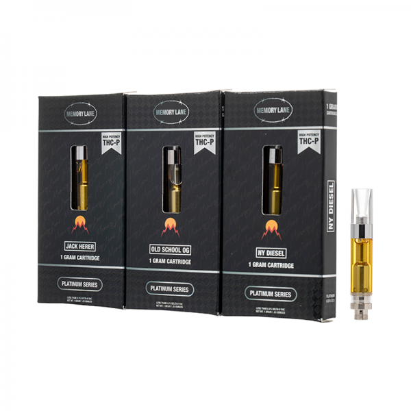 MEMORY LANE PLATINUM SERIES THC-P VAPE CARTRIDGE 1GM/5CT/PK