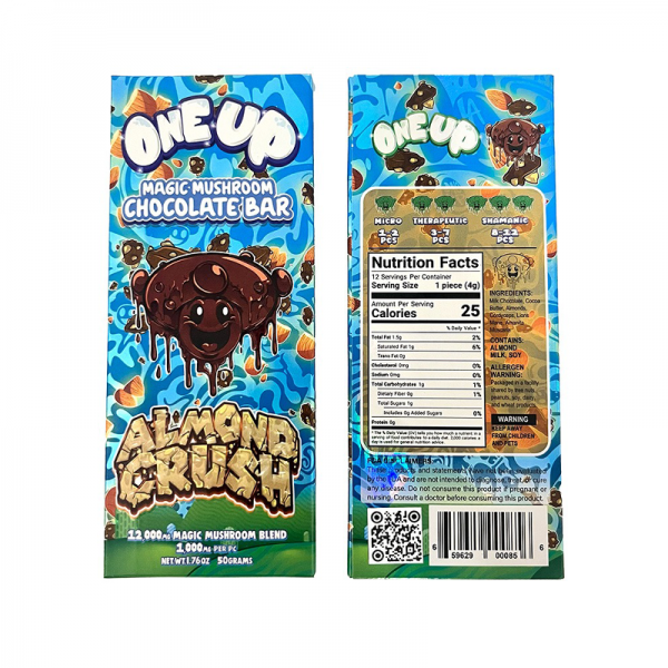 ONE UP MAGIC MUSHROOM CHOCOLATE BAR 10CT/PK