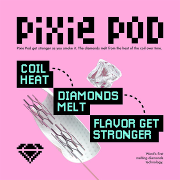 PIXIE POD LIVE DIAMOND BLEND THC-A DISPOSABLE VAPE 4GM/5CT/PK