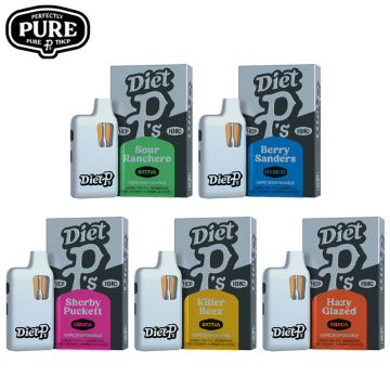 PERFECTLY PURE DIET P'S THC-P DISPOSABLE VAPE 2GM/6CT/PK