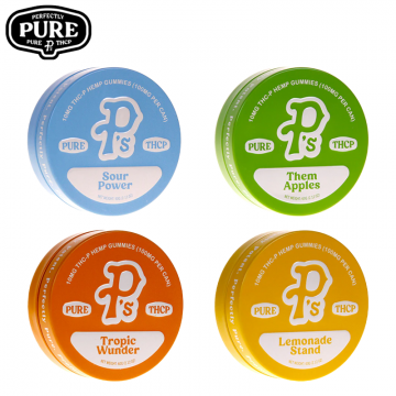 PERFECTLY PURE P'S THC-P HEMP GUMMIES 100MG/10CT/6PK